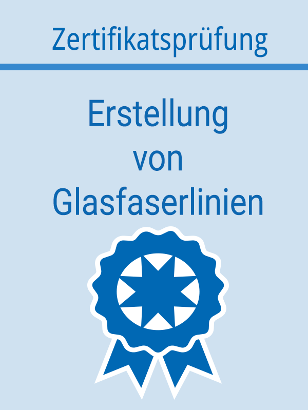 Zertifikat Erstellung von Glasfaserlinien